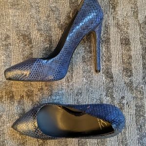 NWT Monika Chiang Sz 8 Real Phyton heels